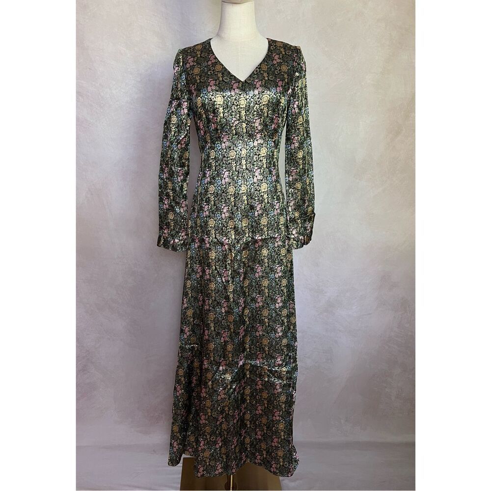 Vintage Brocade Dress
